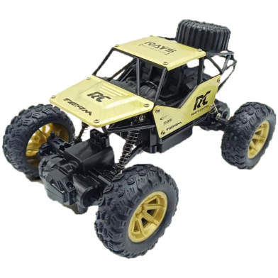 Rock Crawler Remote Control Metal Truck (jeep_rc_2029_bk) - Black